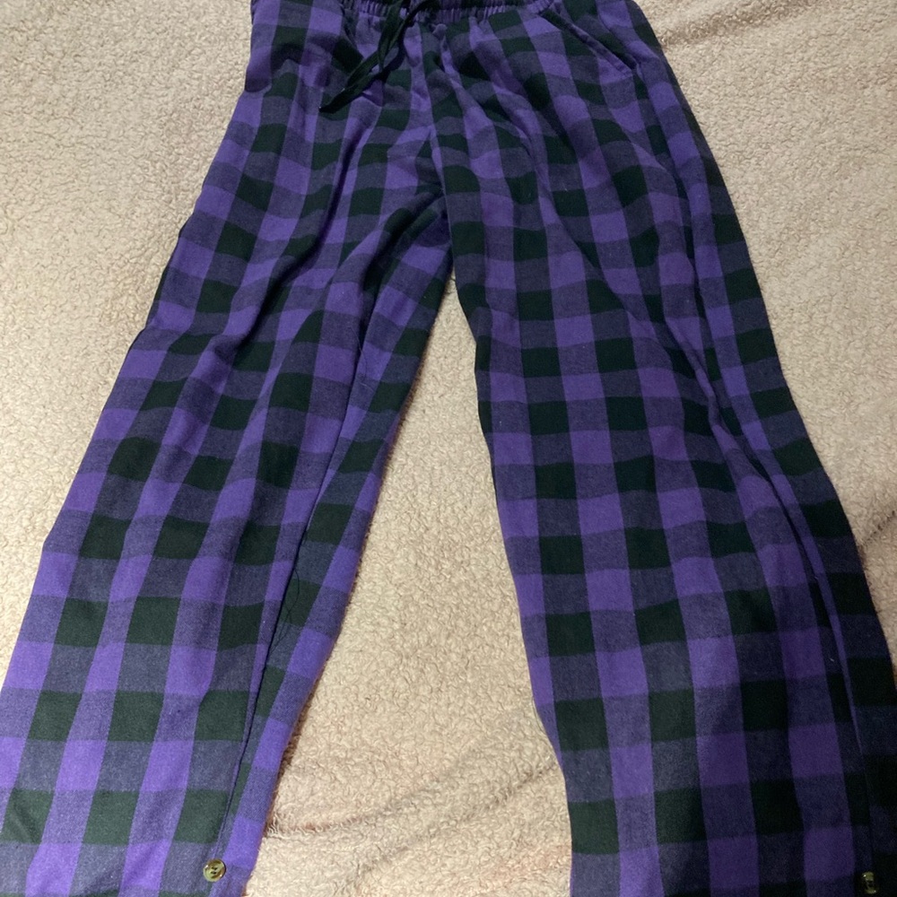 purple pajamas size small